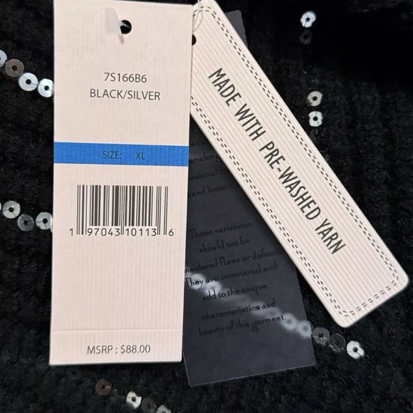 Nanette Lepore Holiday Sparkle Sweater - Picture 3 of 3